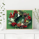 Christmas decorations 50x40cm Oil Paint By Numbers Picture DIY