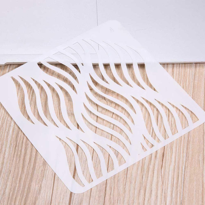 Theme Hollow Tip Ruler Embossing Template DIY Photo Album Drawing Tools