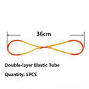 Latex String Internal Wear Fishing Kit Double-layer Rubber Band Elastic Tube