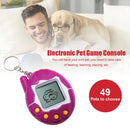 Electronic Pet Game Console Nostalgic Virtual E-pet Interactive Toys (Pink)