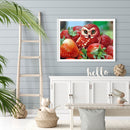 Strawberry Owl Diamond Painting Kits Full Round Drill Home Wall Decor Art Craft