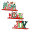 Xmas Desktop Decorations Christmas Table Decor Wooden Ornaments Desk Wood Craft