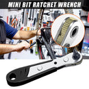 1/4 inch Mini Ratchet Wrench Screwdriver with Batch Head Set Repair Tools Newly