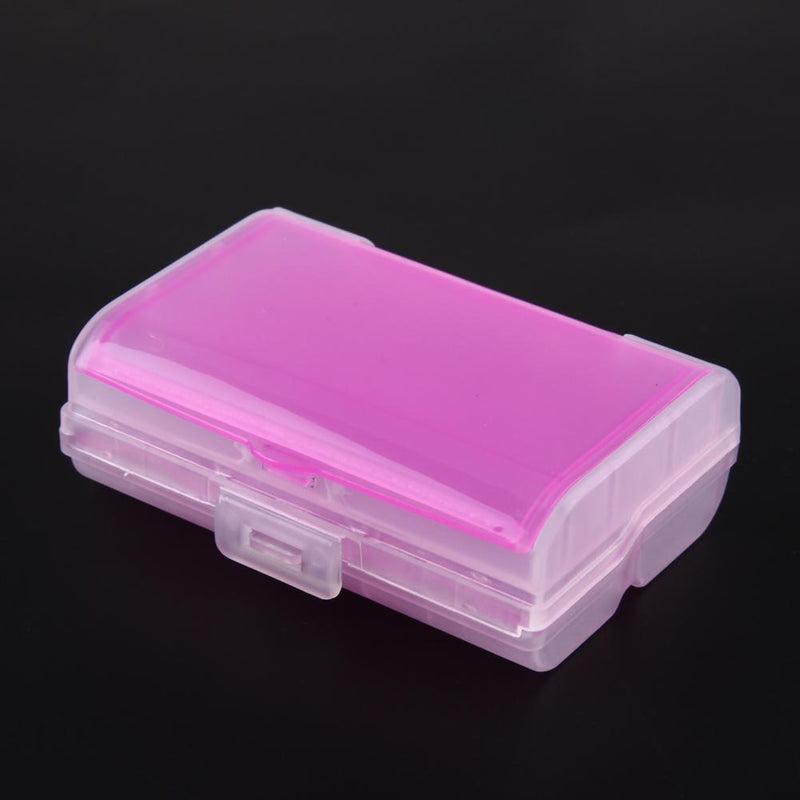 5pcs Travel Tablet Medicine Dual Layer 6 Compartments Dispenser Box(Pink)