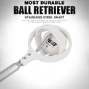 Golf Ball Retriever 8 Sections Telescopic Golf Ball Picker Tool (White) Newly