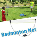 Portable Outdoor Foldable Badminton Tennis Volleyball Sport Net Beach Stand F1E0