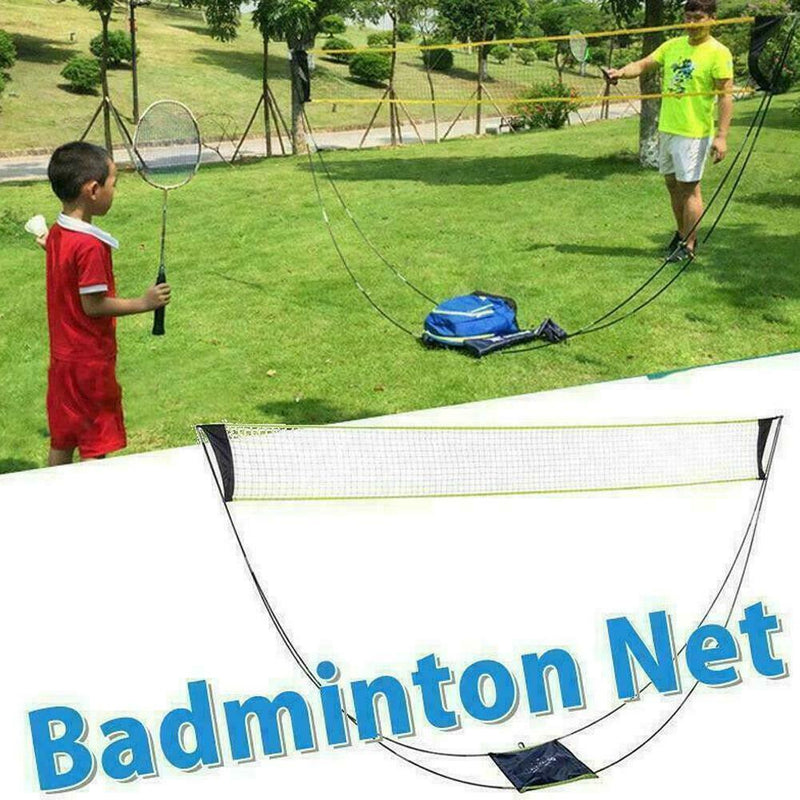 Portable Outdoor Foldable Badminton Tennis Volleyball Sport Net Beach Stand F1E0