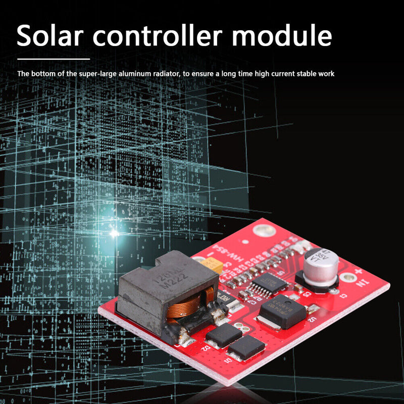 12V MPPT Solar Panel Regulator Controller 3 Series Battery Charging Module
