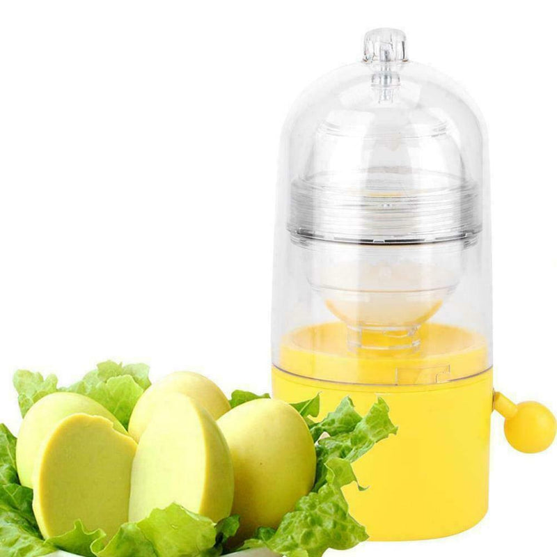 Eggs Mixing Maker Manual Egg Stirring Golden Eggs Puller Kitchen Shaker C7K2