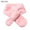 Christmas Gift Winter Kids Scarf Neck warmer Comfortable Imitation Rabbit Fur