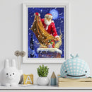 Santa Claus 5D DIY Diamond Painting Kits Full Round Drill Wall Decor Art (DG1