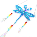 DIY Diamond Painting Light Catcher Hanging Crystal Wind Chime (Dragonfly) Newly