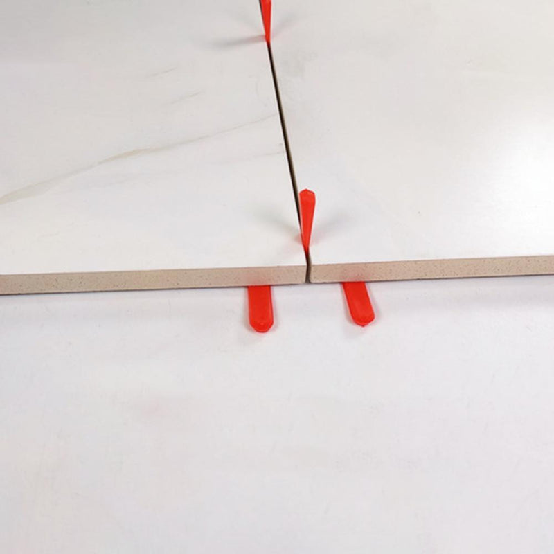 100pcs Elastic Tile Alignment Tile Leveling System Locator Spacers Level Wedges