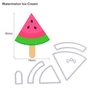 6pcs DIY Watermelon Ice Stencil Scrapbook Embossing Cutting Dies Card