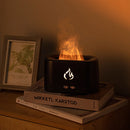 Flame Air Humidifier Essential Oil Aroma Diffuser for Home Bedroom Aromatherapy