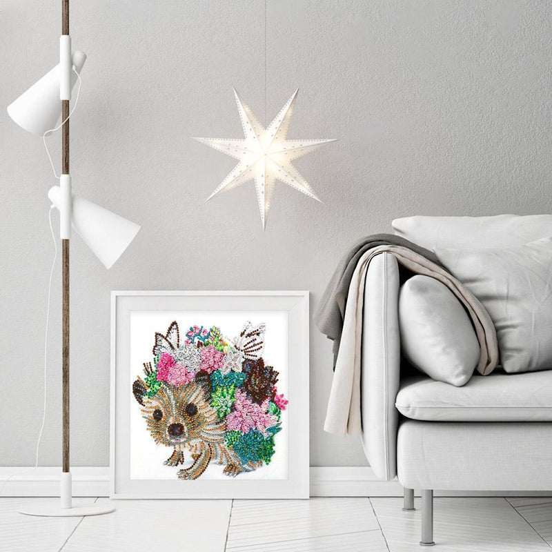 5D DIY Special Shaped Diamond Painting Dog Cross Stitch Kit Home Bedroom Decor