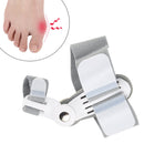 Big Bone Toe Separator Bunion Straightener Hallux Valgus Corrector (Gray) Newly