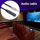 2pcs Audio Cable 3.5mm Male to 6.35mm Female Phones Stereo Audio Adapter Newly