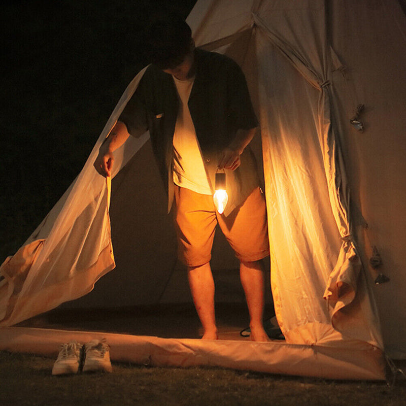 #A Portable Camping Light Hanging Lamp Lantern Waterproof for Camping Lighting