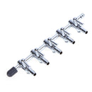 Air Flow Line Stainless Steel Control Valve Aquarium Pump Splitter(5-way)