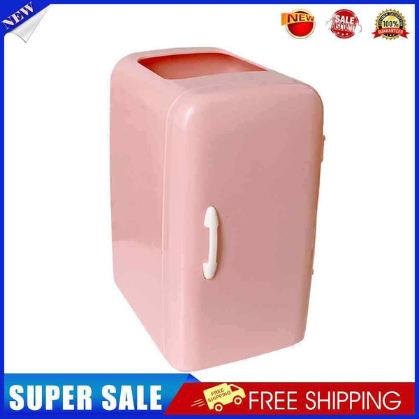 #A Desktop Pen Holder Pencil Bucket Refrigerator Shape Stationery Desk Plastic R