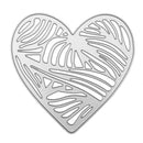 AVZYARDY Heart Pattern, Carbon Steel, Crafting, Card Punching Stencil,