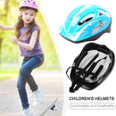 Children Riding Helmet Anti Drop Cartoon Sports Bicycle Helmet (Light Blue)