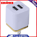 Universal US Male 2.1A 2 Port USB Dual Charging Station USB Charger Stromverso