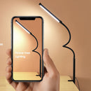 Brightness Gooseneck Long Flexible with Clamp Clip Light LED Desk Lamp Dimmable