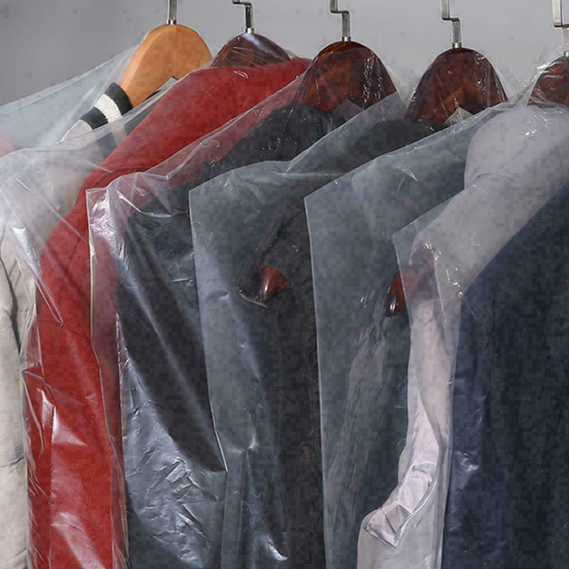 20pcs Dust Cover Garment Storage Organizer Bag Wardrobe Clothin Bag M8U6 Y4T4