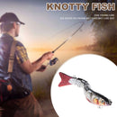 Long-Throw Luya Multi-Section Fishing Bait Plastic Simulation Fishing Lure