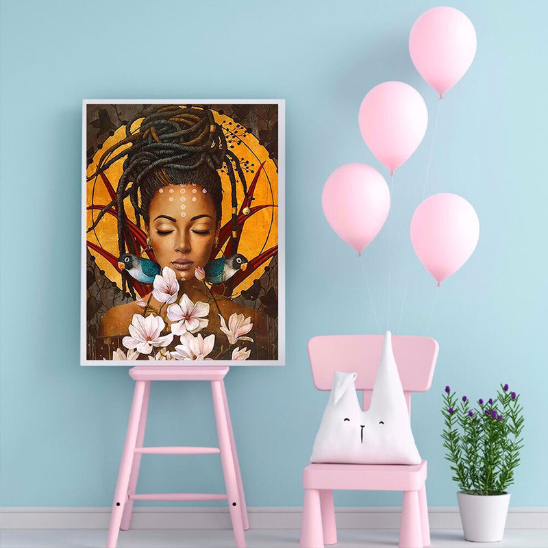 5D DIY Diamond Painting Kits Full Round Drill Mosaic Picture Wall Decoration