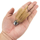 Fishing Feeder Bait Cage Load Iron Head Fishing Trap Basket Holder (50g) Newly