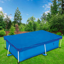 Swimming Pool Cover 450x220cm Rectangular Frame Pool Mat Waterproof Covers