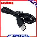 1pc 1.2m USB Charging Cable Front Line Cable Black USB Premium Charger Cable Ka