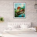 5D Diamond Painting Kit Animal Full Round Drill Rhinestone DIY Wall Art Craft