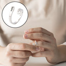 Opening Rings Stainless Steel Couple Love Hope Friendship Jewelry Accessories
