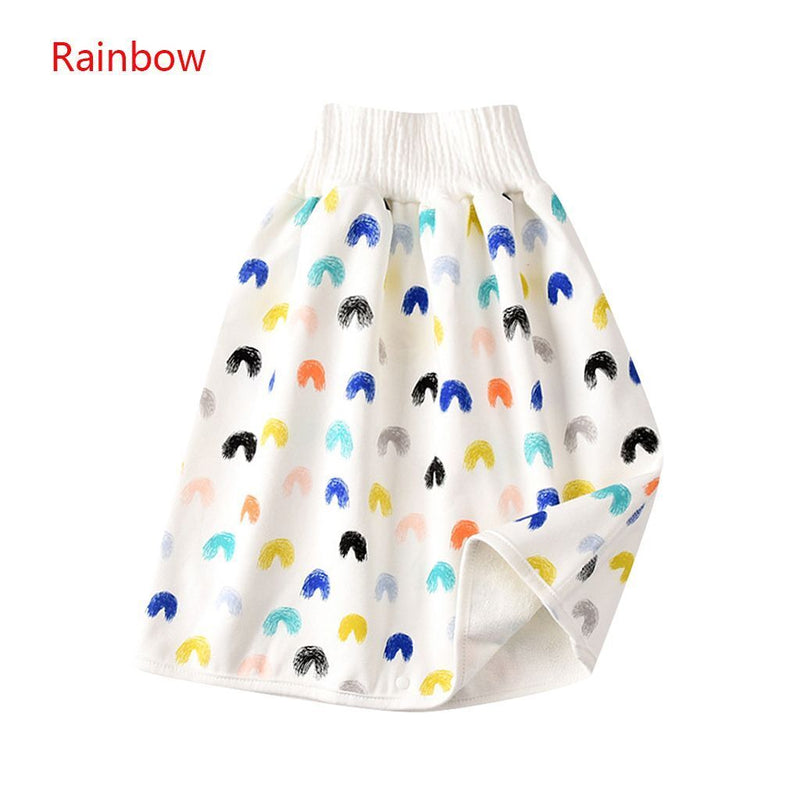 Diaper Skirt Shorts Anti Bed-wetting Toilet Training Pants Cotton Bamboo Fiber