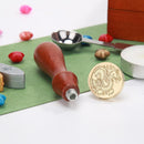 Retro Envelope Card Plant Patterns Seal Wax Stamp DIY Customs Supply (F286)