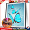 Blue Butterfly 5D Diamond DIY Painting Kit Cross Stitch Home Decor Craft Newly