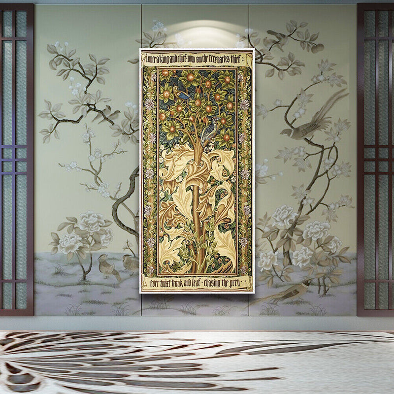 Tree Vine 5D DIY Full Round Diamond Painting Rhinestones Abstract Color Pictures