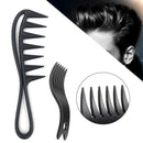 Plastic Comb Back Head Styling Wide Tooth Comb Hairdressing Salon Styling Tool