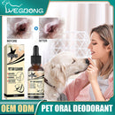 Cat Dog Ear Cleaner Mites Remove Ear Mites Ear Wax Relieve Itching Pet Cleansing
