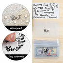 Bill Planner Leather PU Labels Budget Binder Pockets A6 Binder Cover Cash