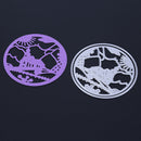 At Dusk DIY Metal Stencil Scrapbook Craft Embroidery Cutting Die-161225