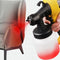 400W Electric Paint Spray Gun Latex Paint Spraying Machine (Yellow US)