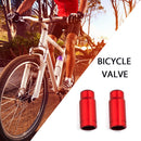 Road Bike Valve Nut Aluminum Alloy Cycling Protection Accessories (Red) Newly