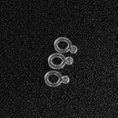 100pcs White PE Pellet Bait Lure Bands for Carp Coarse Fishing Tackle(3mm) Newly