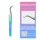 Accurate Eyebrow Makeup Tools Professional Eyelash Extensions Flat Tip Tweeze