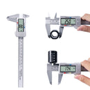 150mm LCD Digital Electronic Carbon Fiber Vernier Caliper Gauge Micrometer